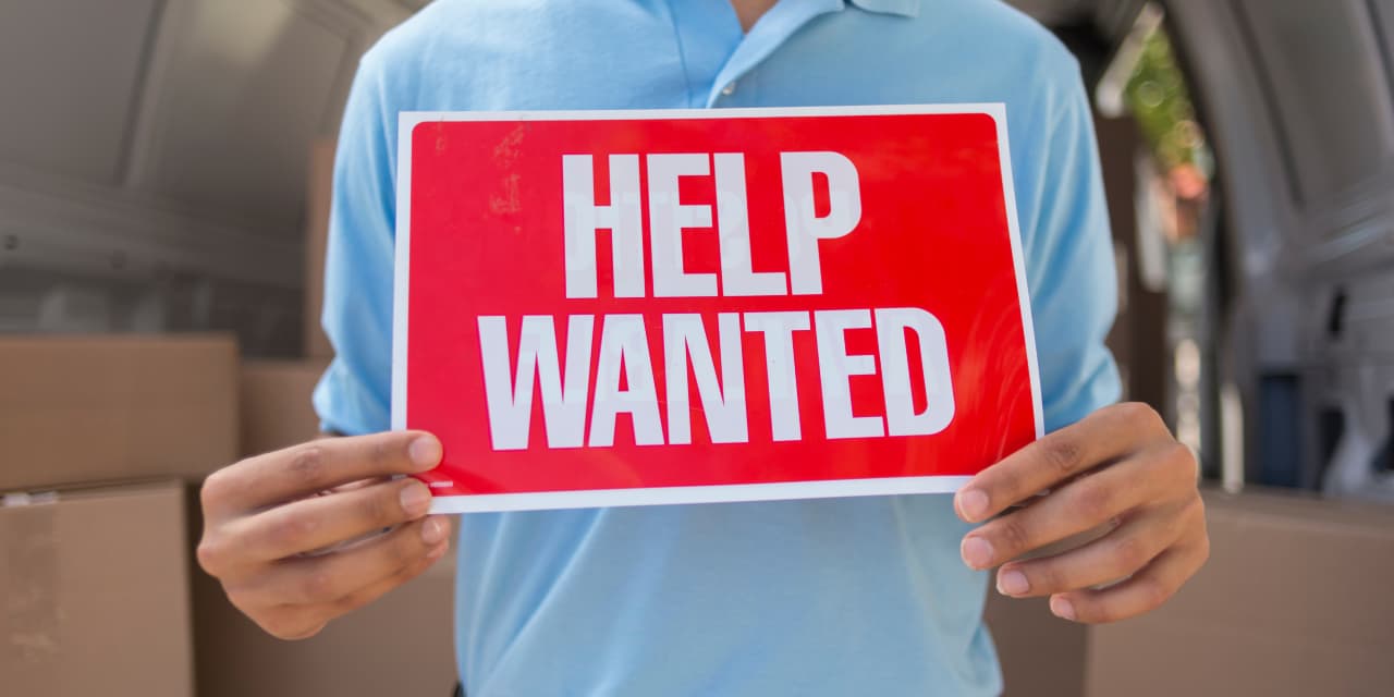 Help Wanted sign